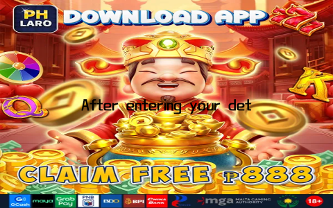 After entering your details, click the login button to proceed