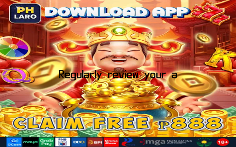 Regularly review your account activity to identify any unauthorized access