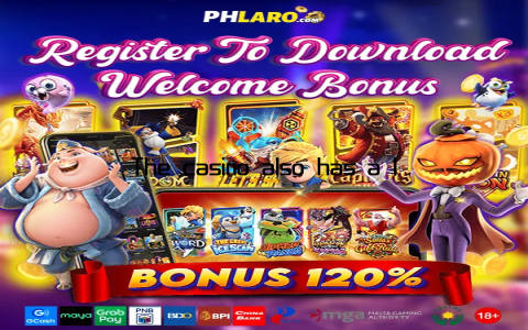 The casino also has a loyalty program that rewards you for your continued play